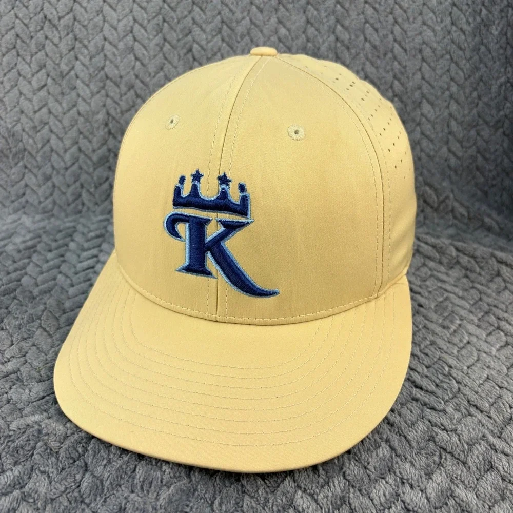 Richardson PTS Lite Arkansas Kansas City Style Crown K Tan Performance Hat Cap